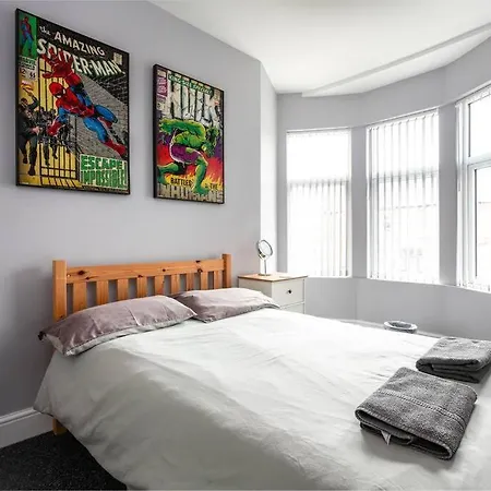 5 Bedroom House, Free Parking, Near Football, Sleeps 8 Liverpool Exterior foto